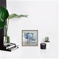 Picture of Blue Hydrangea _GroupedProduct_Square_Canvas_Framed_