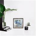 Picture of Blue Hydrangea _GroupedProduct_Square_Canvas_Framed_