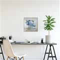 Picture of Blue Hydrangea _GroupedProduct_Square_Canvas_Framed_