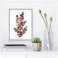 Picture of Rust Color Eucalyptus I  _GroupedProduct_Rectangle_Portrait_Canvas_Framed_