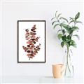 Picture of Rust Color Eucalyptus I  _GroupedProduct_Rectangle_Portrait_Canvas_Framed_