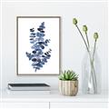 Picture of Blue Color Eucalyptus I  _GroupedProduct_Rectangle_Portrait_Canvas_Framed_