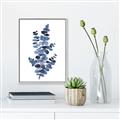 Picture of Blue Color Eucalyptus I  _GroupedProduct_Rectangle_Portrait_Canvas_Framed_
