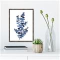 Picture of Blue Color Eucalyptus I  _GroupedProduct_Rectangle_Portrait_Canvas_Framed_