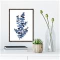 Picture of Blue Color Eucalyptus I  _GroupedProduct_Rectangle_Portrait_Canvas_Framed_