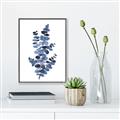 Picture of Blue Color Eucalyptus I  _GroupedProduct_Rectangle_Portrait_Canvas_Framed_