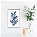 Picture of Blue Color Eucalyptus I  _GroupedProduct_Rectangle_Portrait_Canvas_Framed_