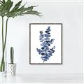 Picture of Blue Color Eucalyptus I  _GroupedProduct_Rectangle_Portrait_Canvas_Framed_