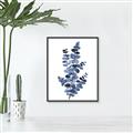 Picture of Blue Color Eucalyptus I  _GroupedProduct_Rectangle_Portrait_Canvas_Framed_