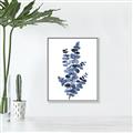 Picture of Blue Color Eucalyptus I  _GroupedProduct_Rectangle_Portrait_Canvas_Framed_