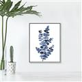 Picture of Blue Color Eucalyptus I  _GroupedProduct_Rectangle_Portrait_Canvas_Framed_