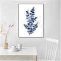 Picture of Blue Color Eucalyptus I  _GroupedProduct_Rectangle_Portrait_Canvas_Framed_