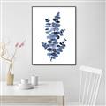 Picture of Blue Color Eucalyptus I  _GroupedProduct_Rectangle_Portrait_Canvas_Framed_