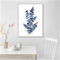 Picture of Blue Color Eucalyptus I  _GroupedProduct_Rectangle_Portrait_Canvas_Framed_