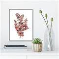 Picture of Pink Color Eucalyptus II _GroupedProduct_Rectangle_Portrait_Canvas_Framed_