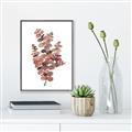 Picture of Pink Color Eucalyptus II _GroupedProduct_Rectangle_Portrait_Canvas_Framed_