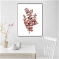 Picture of Pink Color Eucalyptus II _GroupedProduct_Rectangle_Portrait_Canvas_Framed_