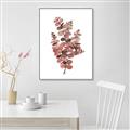 Picture of Pink Color Eucalyptus II _GroupedProduct_Rectangle_Portrait_Canvas_Framed_