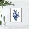 Picture of Blue Color Eucalyptus II  _GroupedProduct_Rectangle_Portrait_Canvas_Framed_