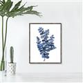 Picture of Blue Color Eucalyptus II  _GroupedProduct_Rectangle_Portrait_Canvas_Framed_