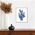 Picture of Blue Color Eucalyptus II  _GroupedProduct_Rectangle_Portrait_Canvas_Framed_