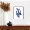 Picture of Blue Color Eucalyptus II  _GroupedProduct_Rectangle_Portrait_Canvas_Framed_