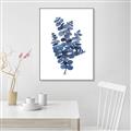 Picture of Blue Color Eucalyptus II  _GroupedProduct_Rectangle_Portrait_Canvas_Framed_