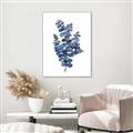 Picture of Blue Color Eucalyptus II  _GroupedProduct_Rectangle_Portrait_Canvas_Framed_