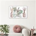 Picture of Bottled Plants I _GroupedProduct_Rectangle_Landscape_Canvas_Framed_