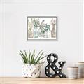 Picture of Bottled Plants Neutral I  _GroupedProduct_Rectangle_Landscape_Canvas_Framed_