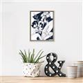 Picture of Blue & White Flower I  _GroupedProduct_Rectangle_Portrait_Canvas_Framed_