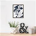 Picture of Blue & White Flower I  _GroupedProduct_Rectangle_Portrait_Canvas_Framed_