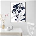 Picture of Blue & White Flower I  _GroupedProduct_Rectangle_Portrait_Canvas_Framed_