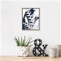 Picture of Blue & white flower II _GroupedProduct_Rectangle_Portrait_Canvas_Framed_
