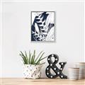 Picture of Blue & white flower II _GroupedProduct_Rectangle_Portrait_Canvas_Framed_