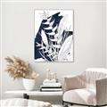 Picture of Blue & white flower II _GroupedProduct_Rectangle_Portrait_Canvas_Framed_