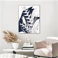 Picture of Blue & white flower II _GroupedProduct_Rectangle_Portrait_Canvas_Framed_