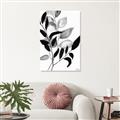 Picture of Black Botanical _GroupedProduct_Rectangle_Portrait_Unframed_Print_Only_