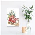 Picture of Red Shoe Garden  _GroupedProduct_Rectangle_Portrait_Unframed_Print_Only_