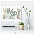 Picture of Bottled Plants Neutral I  _GroupedProduct_Rectangle_Landscape_Unframed_Print_Only_