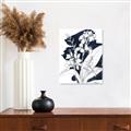Picture of Blue & White Flower I  _GroupedProduct_Rectangle_Portrait_Unframed_Print_Only_