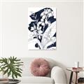 Picture of Blue & White Flower I  _GroupedProduct_Rectangle_Portrait_Unframed_Print_Only_