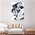 Picture of Blue & White Flower I  _GroupedProduct_Rectangle_Portrait_Unframed_Print_Only_