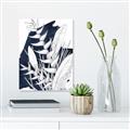 Picture of Blue & white flower II _GroupedProduct_Rectangle_Portrait_Unframed_Print_Only_