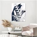 Picture of Blue & white flower II _GroupedProduct_Rectangle_Portrait_Unframed_Print_Only_