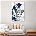 Picture of Blue & white flower II _GroupedProduct_Rectangle_Portrait_Unframed_Print_Only_