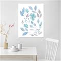 Picture of Blue Leaves IV _GroupedProduct_Rectangle_Portrait_Unframed_Print_Only_