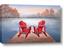Picture of Red Muskoka Chairs