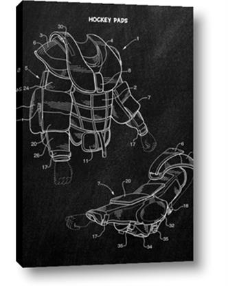 Picture of Hockey Pads Blueprint