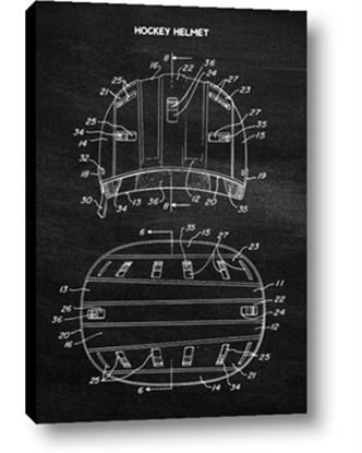 Picture of Hockey Helmet I Blueprint